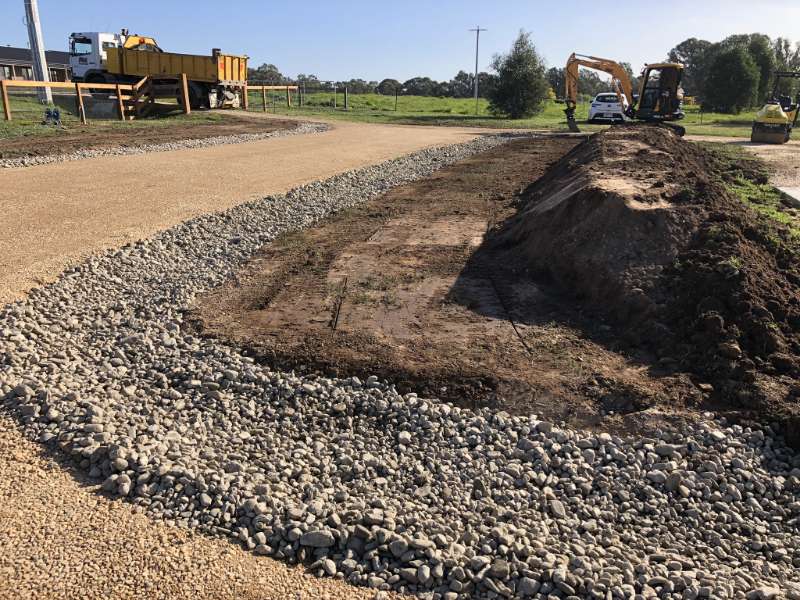 Stormwater drainage installation
