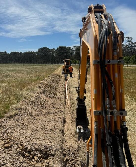 Australian Trenching and Excavations at work in Central Victoria